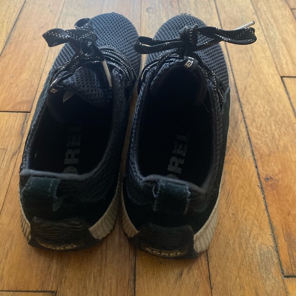 SOREL BLACK WHITE HAND-CRAFTED Sneakers GORG LUX